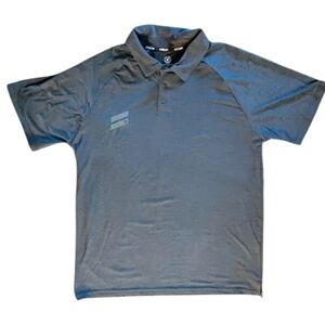 NWT Hurley Athletic Space Dye Short Sleeve Performance Polo Shirt Large